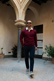 Sinners Attire - Palazzo Polo - Burgundy