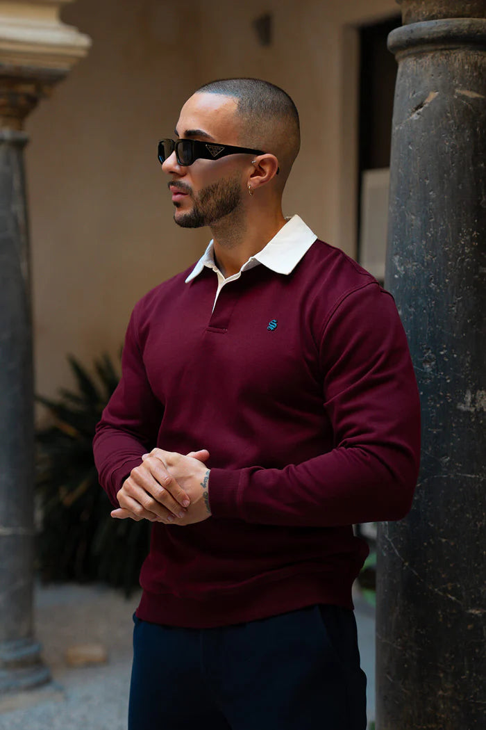 Sinners Attire - Palazzo Polo - Burgundy