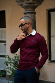 Sinners Attire - Palazzo Polo - Burgundy