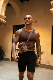 Cannes Luxe Vest - Chocolate