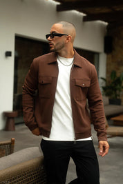 Sinners Attire - Mercer Overshirt - Chocolate