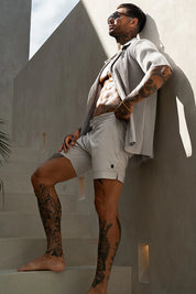 Amalfi Swim Shorts - Grey