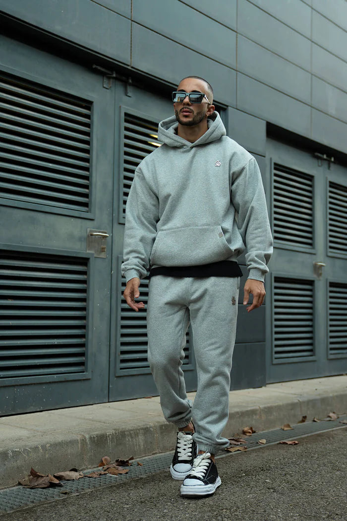 Sinners Attire - Core Luxe Hoodie - Grey Marl