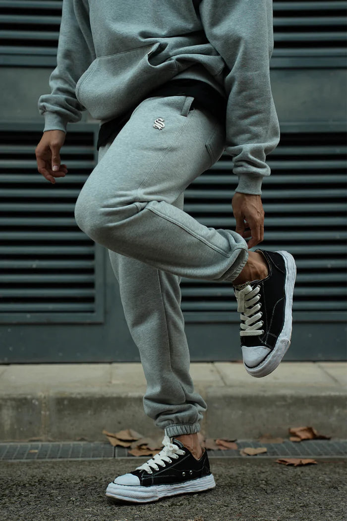 Sinners Attire - Core Luxe Joggers - Grey Marl