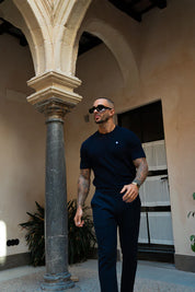 Sinners Attire - Luxe Knit Tee - Navy