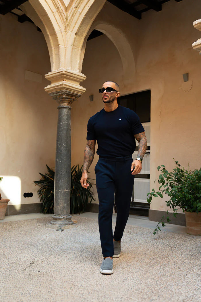 Sinners Attire - Luxe Knit Tee - Navy