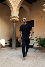 Sinners Attire - Luxe Knit Tee - Navy