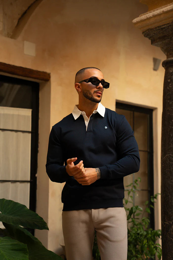 Sinners Attire - Palazzo Polo - Navy