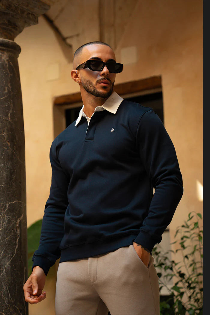 Sinners Attire - Palazzo Polo - Navy