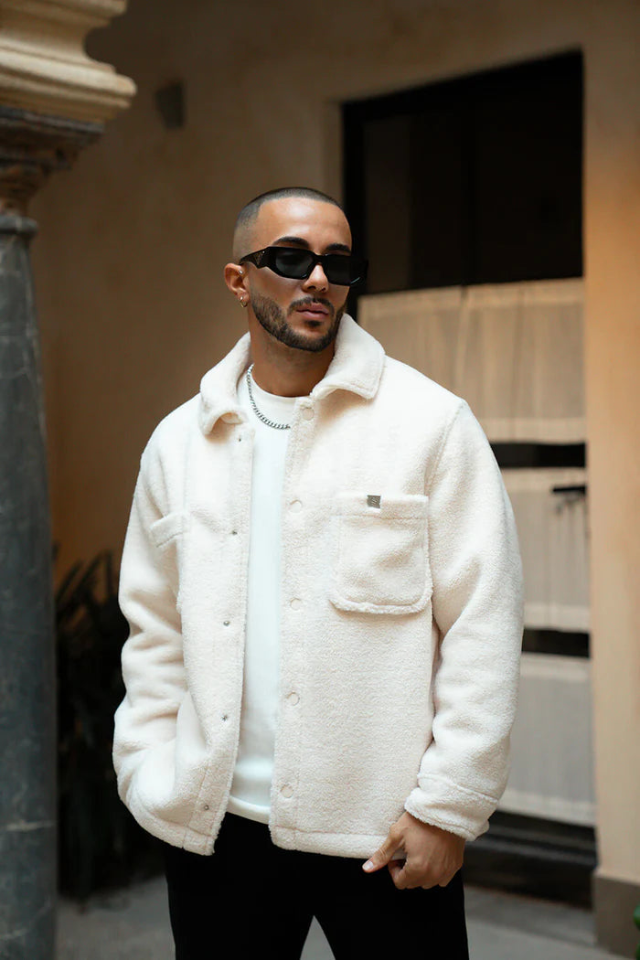 Sinners Attire - Alpina Borg Jacket - White
