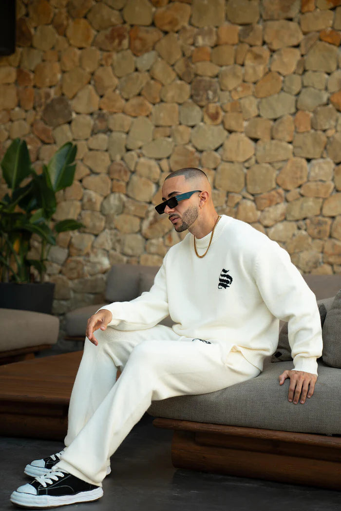 Sinners Attire - Palais Knitted Sweater - Off White