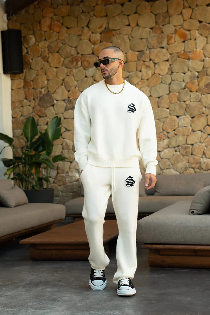 Sinners Attire - Palais Knitted Sweater - Off White