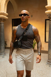Cannes Luxe Vest - Slate