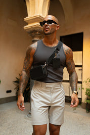 Cannes Luxe Vest - Slate