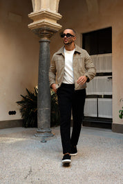 Sinners Attire - Palmero Suede Jacket - Tan