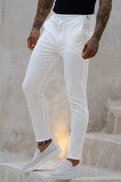 Sanremo Chinos - White
