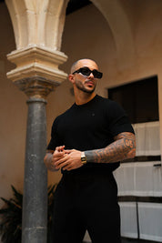 Sinners Attire - Luxe Knit Tee - Black