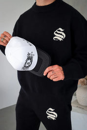 Sinners Attire - Palais Knitted Sweater - Black