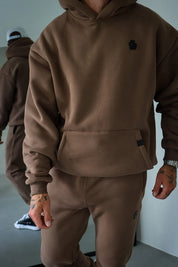 Sinners Attire - Core Luxe Hoodie - Brown