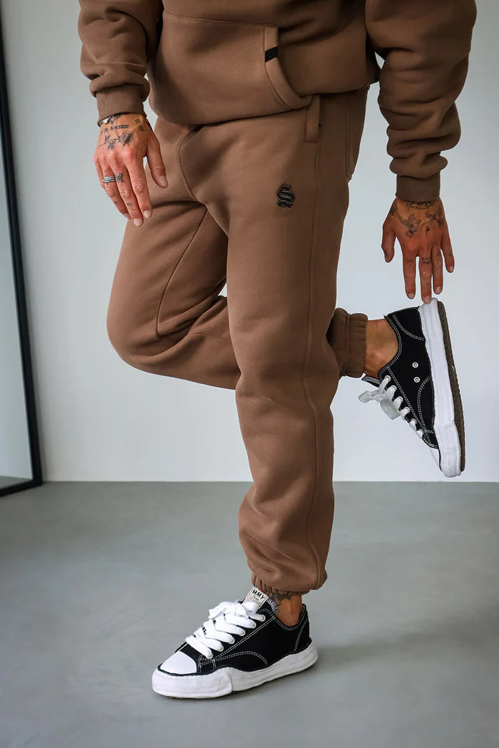 Sinners Attire - Core Luxe Joggers - Brown