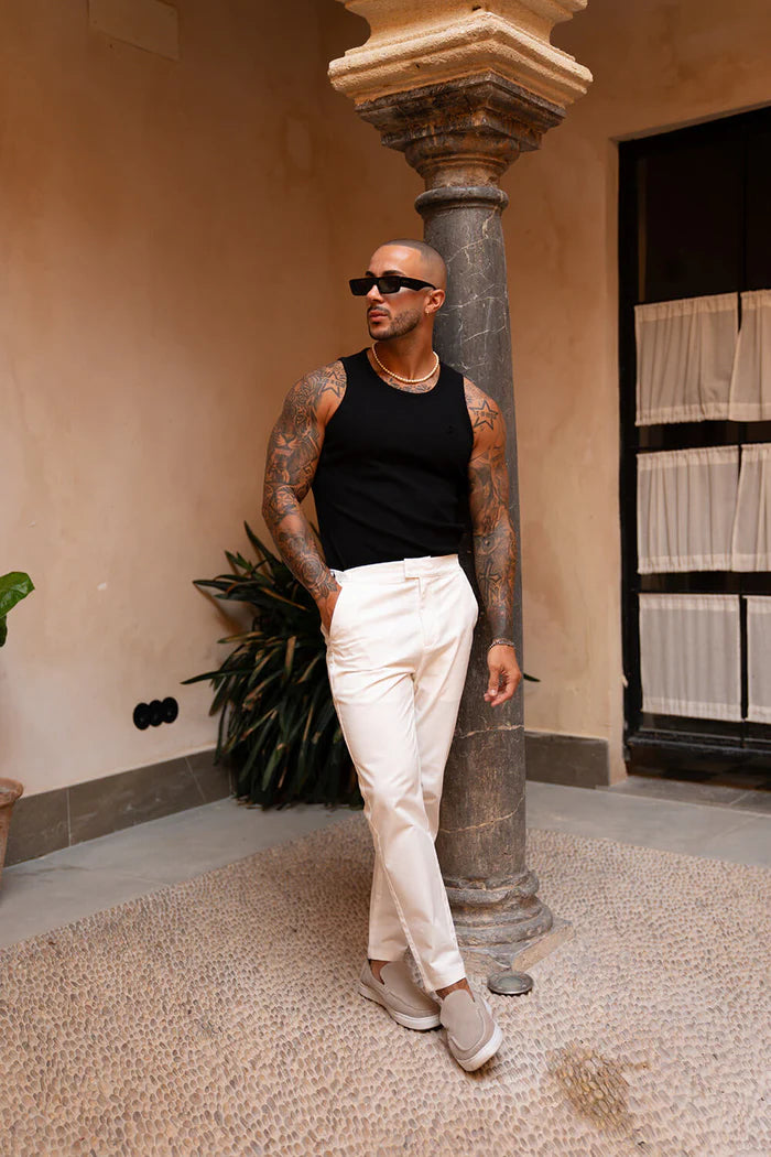 Cannes Luxe Vest - Black