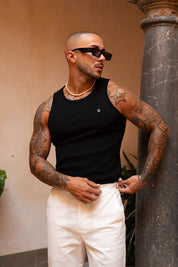 Cannes Luxe Vest - Black