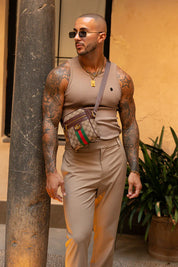 Cannes Luxe Vest - Beige