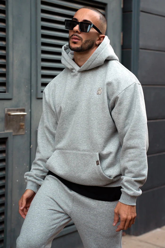 Sinners Attire - Core Luxe Hoodie - Grey Marl