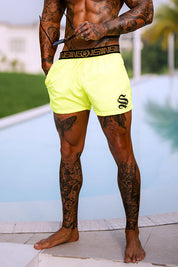 Icon Swim Shorts - Neon Yellow