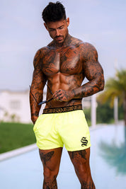 Icon Swim Shorts - Neon Yellow