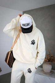 Sinners Attire - Palais Knitted Joggers - Off White