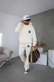 Sinners Attire - Palais Knitted Joggers - Off White