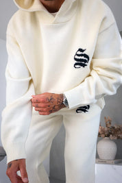 Sinners Attire - Palais Knitted Joggers - Off White