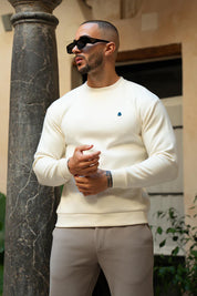 Sinners Attire - Sovrano Luxe Sweater - Off White