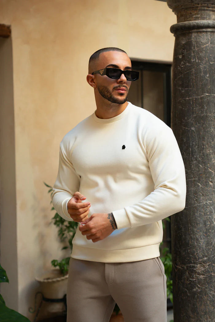 Sinners Attire - Sovrano Luxe Sweater - Off White