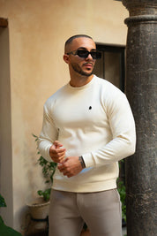Sinners Attire - Sovrano Luxe Sweater - Off White
