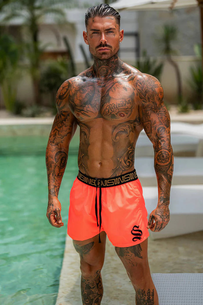 Icon Swim Shorts - Orange