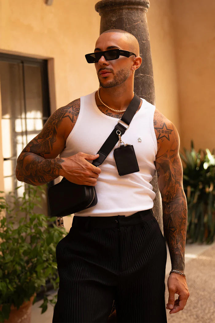 Cannes Luxe Vest - White