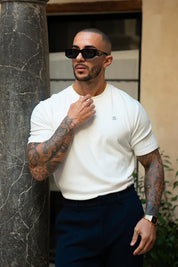 Sinners Attire - Luxe Knit Tee - White