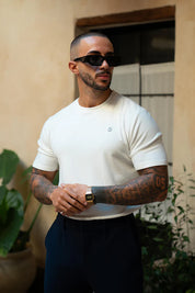 Sinners Attire - Luxe Knit Tee - White