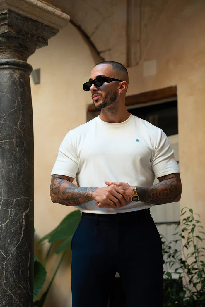 Sinners Attire - Luxe Knit Tee - White