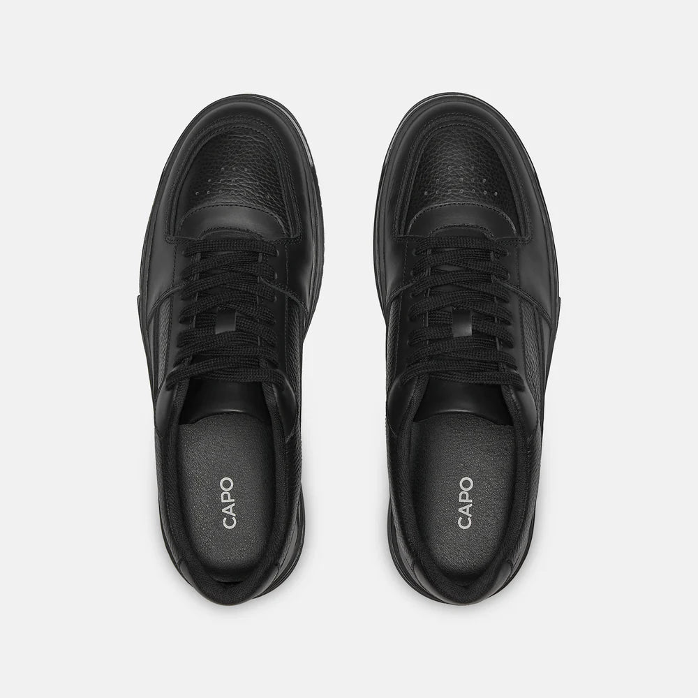 Capo Court Trainer - Triple Black