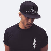 TC Originals White on Black Snapback