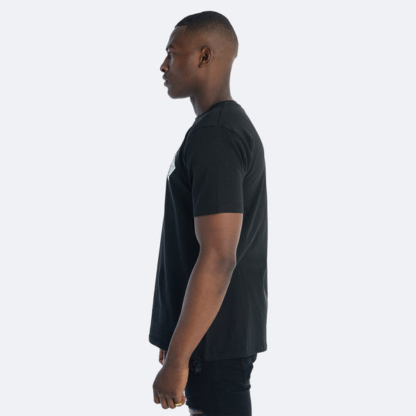 Tall Crooks Inverted Diamond T-shirt - Black