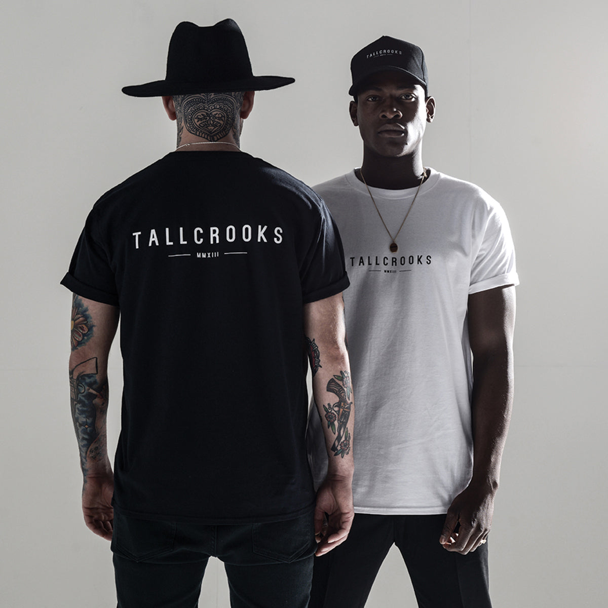 Tall Crooks TCA Embroidered T-Shirt - White