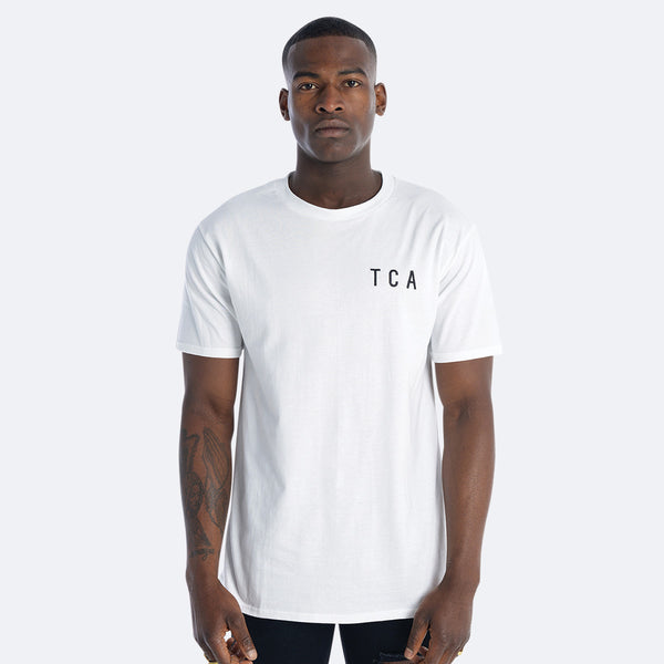 Tall Crooks TCA Embroidered T-Shirt - White