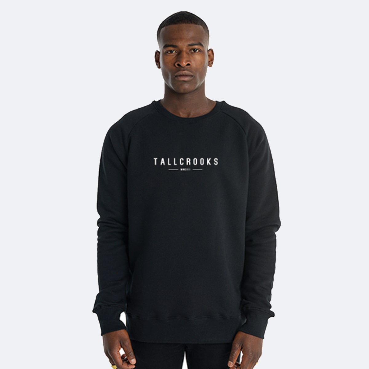 Tall Crooks Logo Sweater - Black