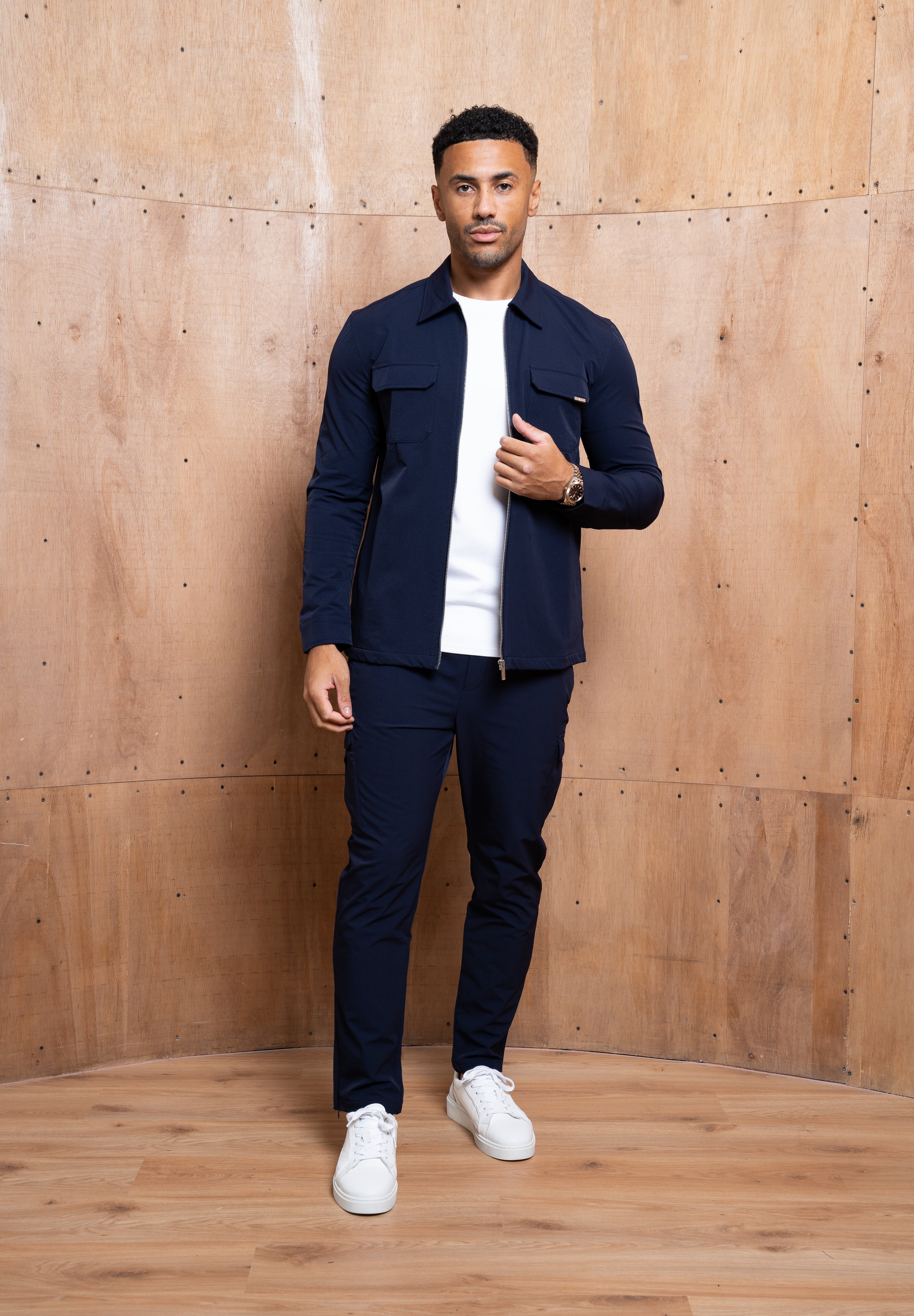 Capo Utility Overshirt - Navy