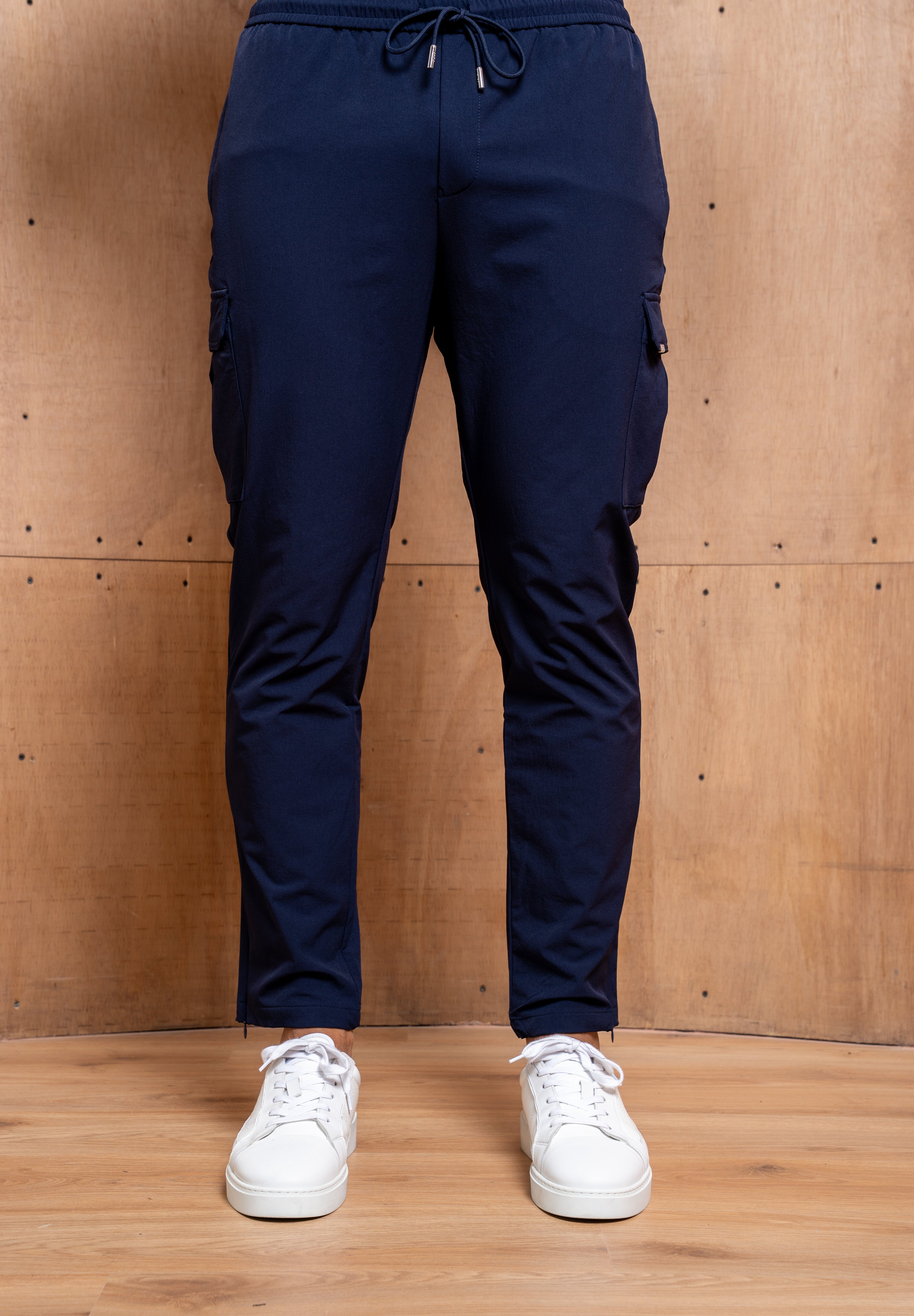 Capo Utility Regular Cargo Pants - Navy