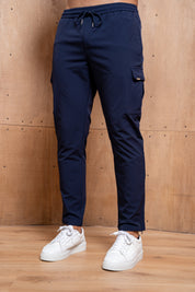 Capo Utility Regular Cargo Pants - Navy
